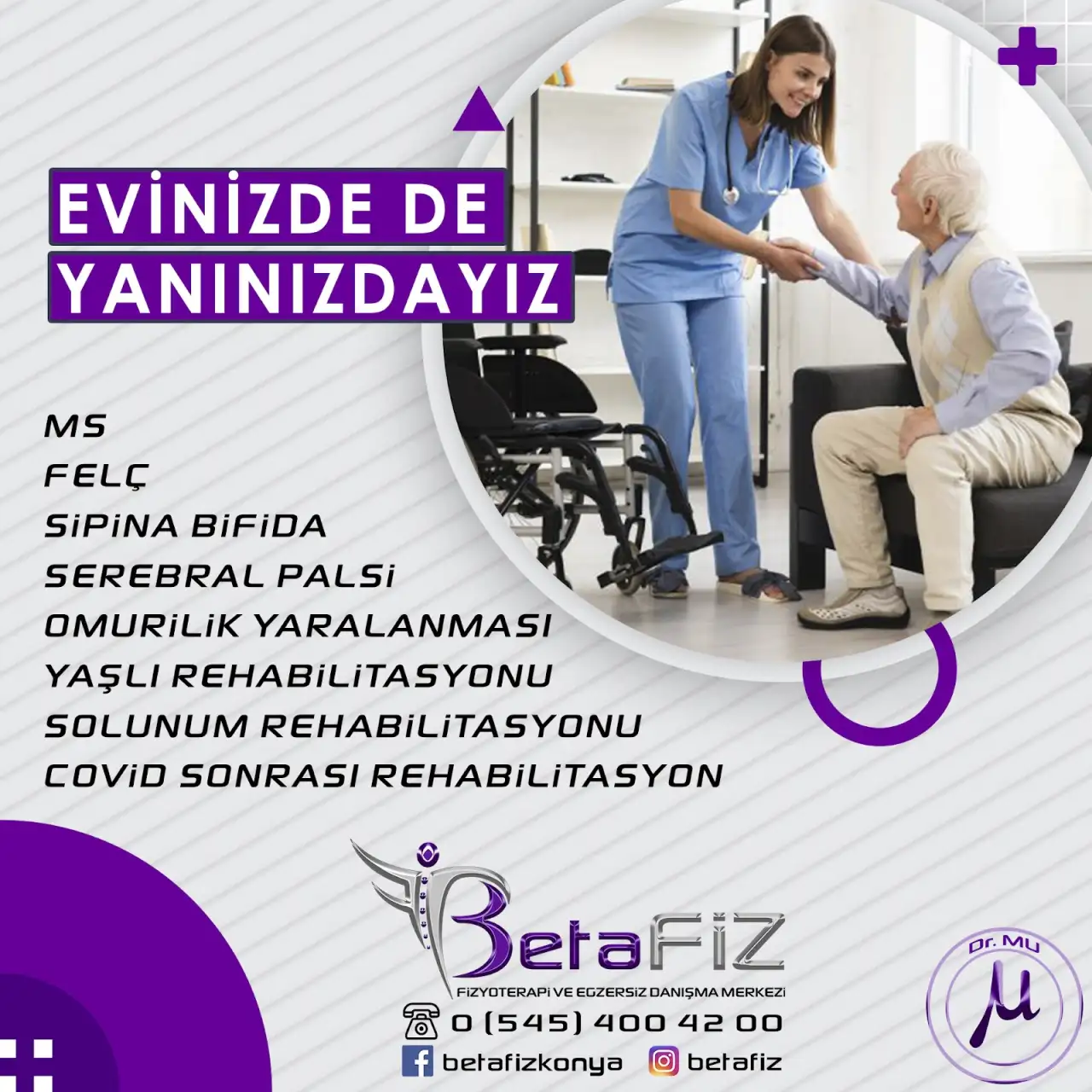BetaFİZ Fizyoterapi ve Egzersiz Danışma Merkezi - Fizik Tedavi ve Rehabilitasyon - Konya - galeri görseli