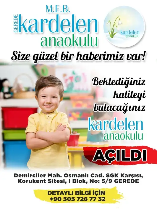 gerede Kardelen Anaokulu - Kreş ve Anaokulu - Bolu - galeri görseli