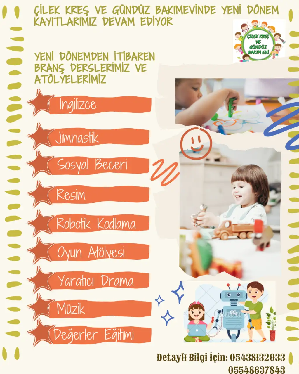 Develi Çilek Kreş ve Gündüz Bakımevi - Çocuk Bakım Merkezi - Kayseri - galeri görseli