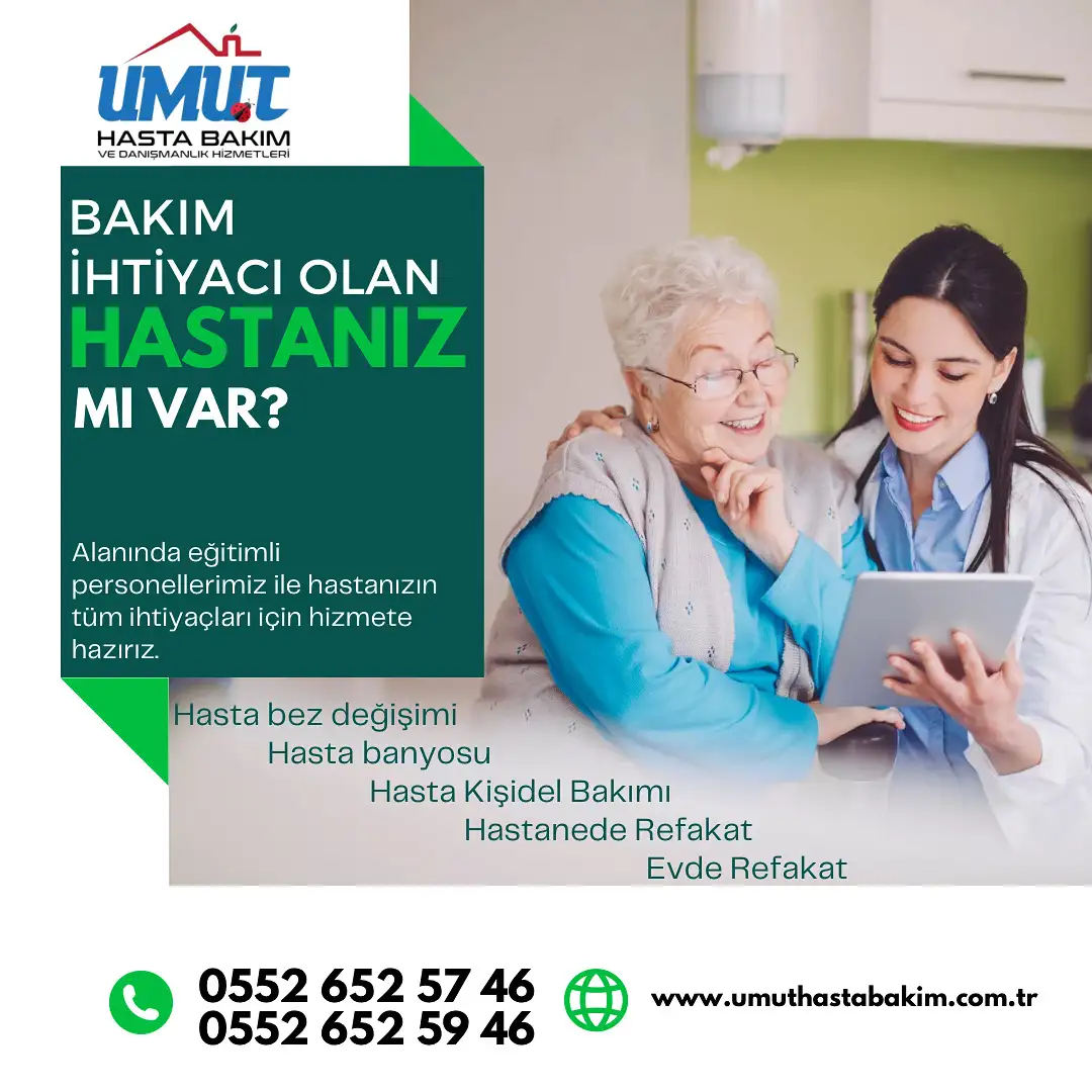 Kahramanmaraş Hasta Bakım Umut Hasta Bakım - Yaşlı Bakım Evi - Kahramanmaraş - galeri görseli