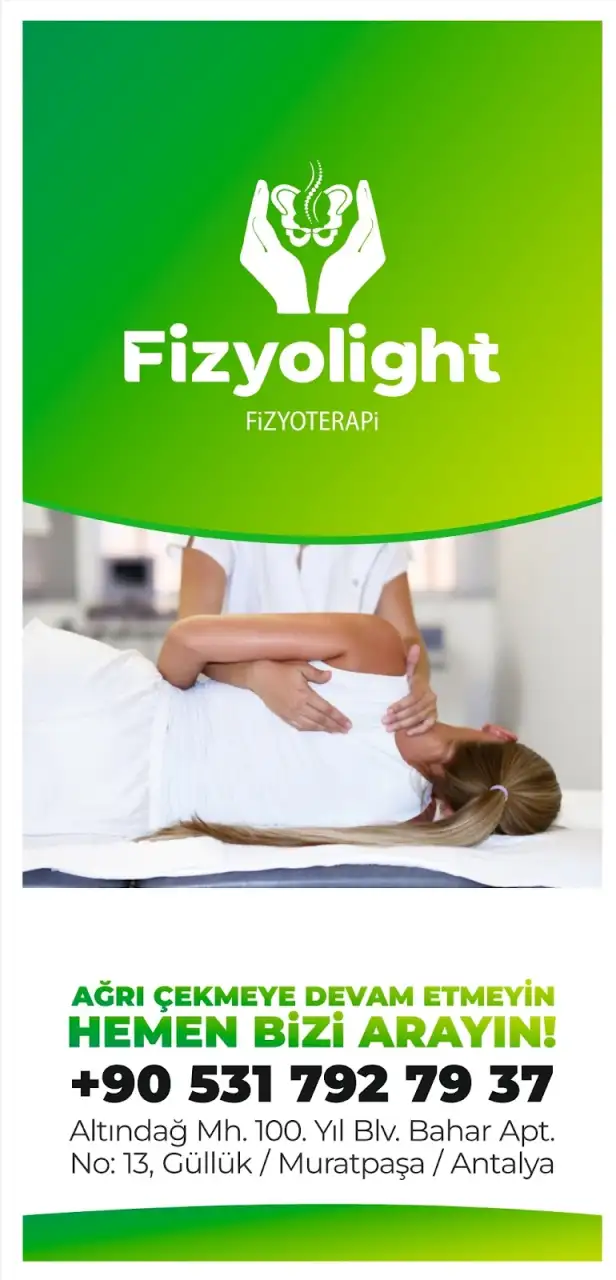 Fizyolight Fizik Tedavi Merkezi - Fizik Tedavi ve Rehabilitasyon - Antalya