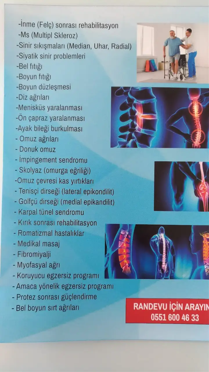 Doğanlar fizik tedavi rehabilitasyon ve sağlıklı spor danışmanlık merkezi - Fizik Tedavi ve Rehabilitasyon - İzmir - galeri görseli