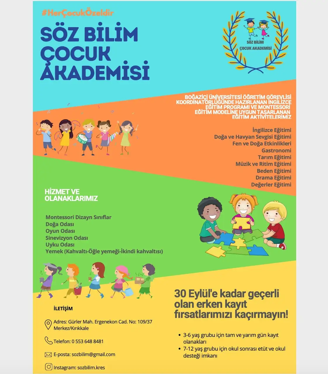 Söz Bilim Çocuk Akademisi