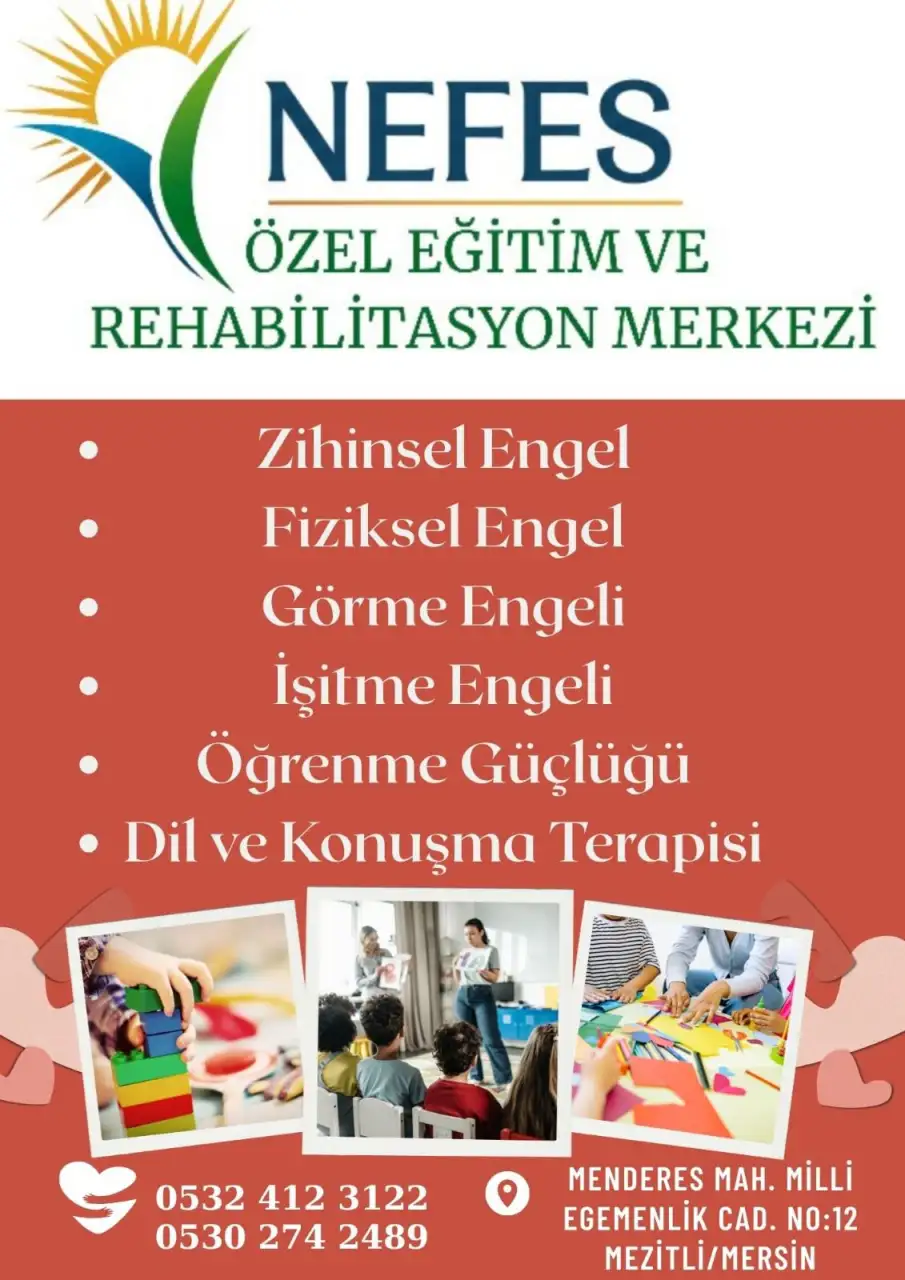 Mersin Rehabilitasyon Özel Eğitim