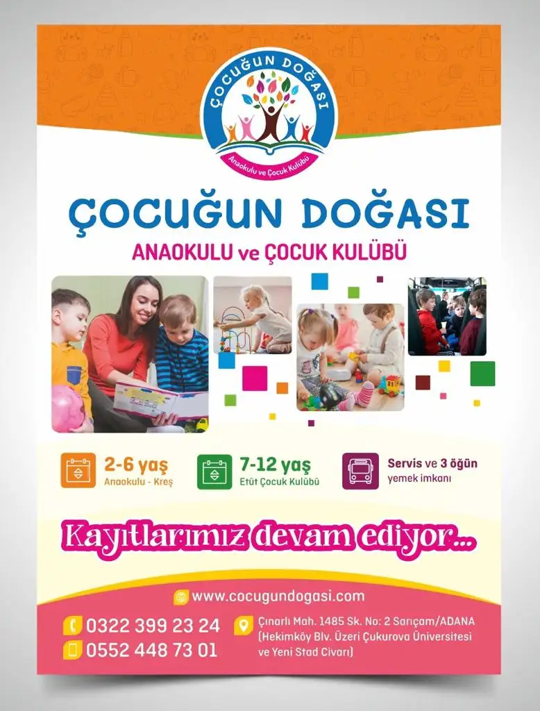 ÇOCUĞUN DOĞASI GÜNDÜZ BAKIMEVİ,KREŞ VE ANAOKULU - Çocuk Bakım Merkezi - Adana - galeri görseli