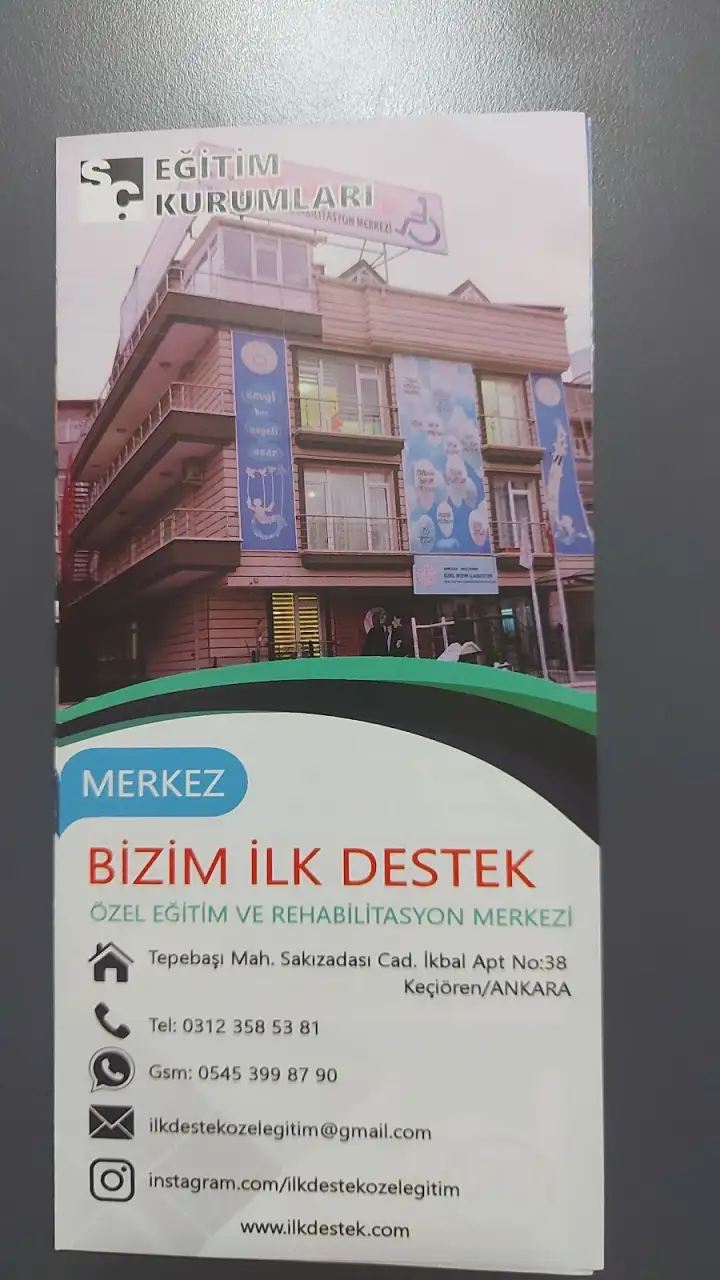 Özel Bizim İlk Destek Özel Eğitim Ve Rehabilitasyon Merkezi - Özel Eğitim ve Gelişim Merkezi - Ankara