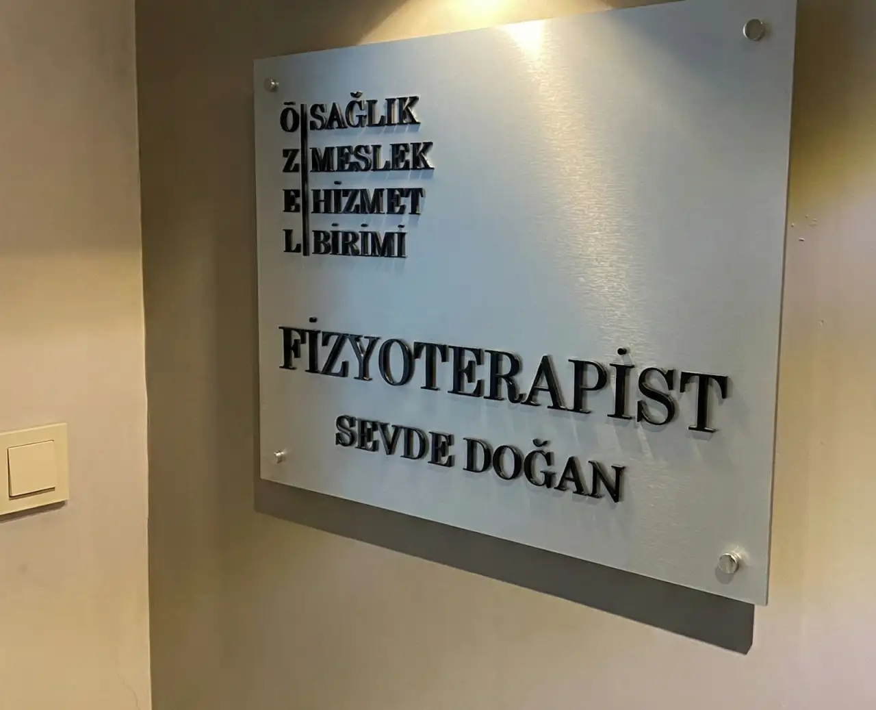 Fizyoterapist Sevde Doğan
