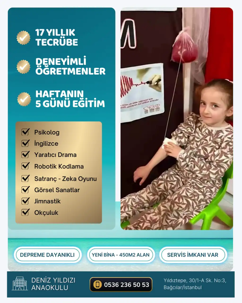 Bağcılar Deniz Yıldızı Anaokulu - Kreş ve Anaokulu - İstanbul - galeri görseli