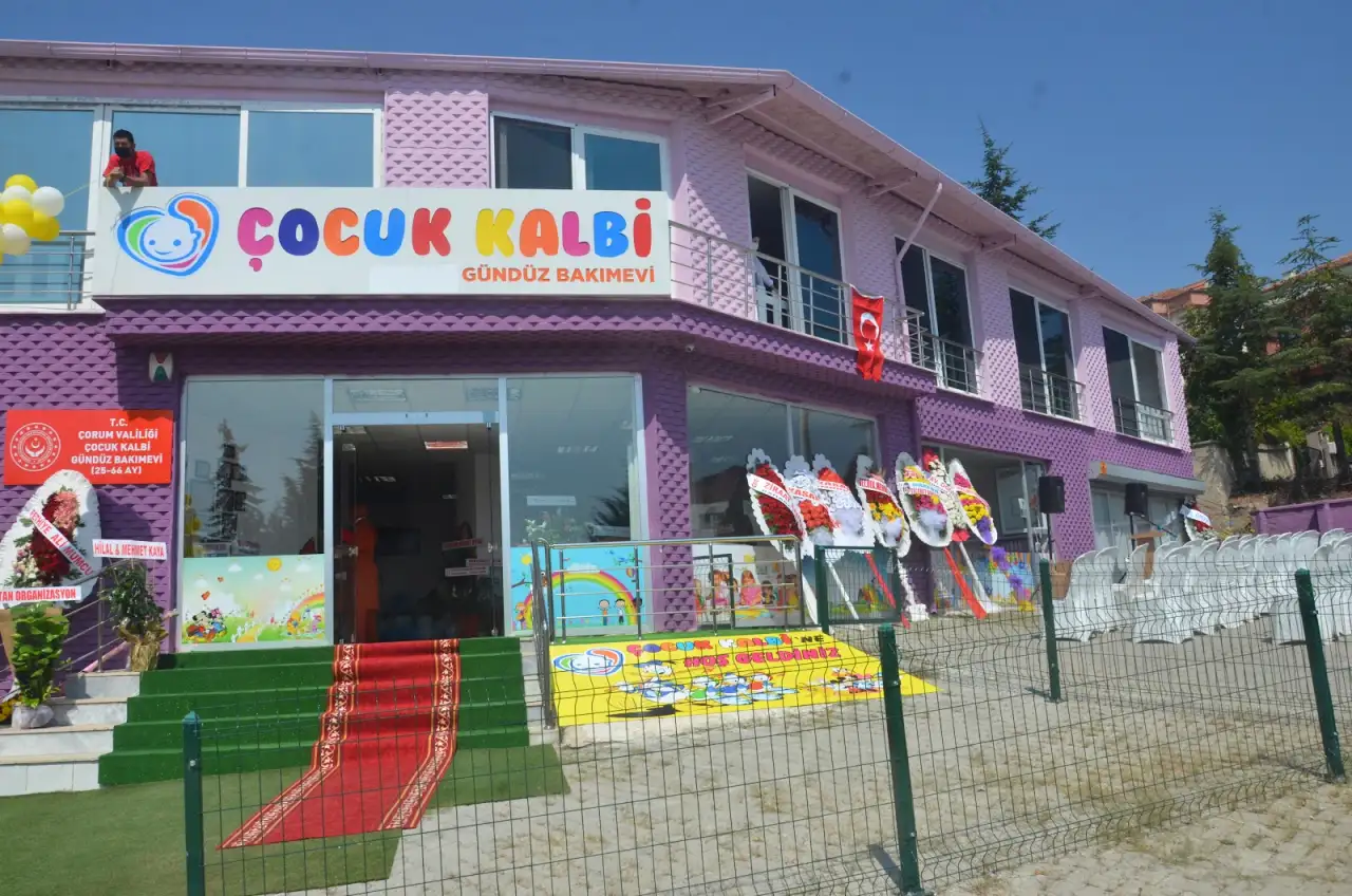 Çocuk Kalbi Kreş ve Gündüz Bakımevi - Çocuk Bakım Merkezi - Çorum