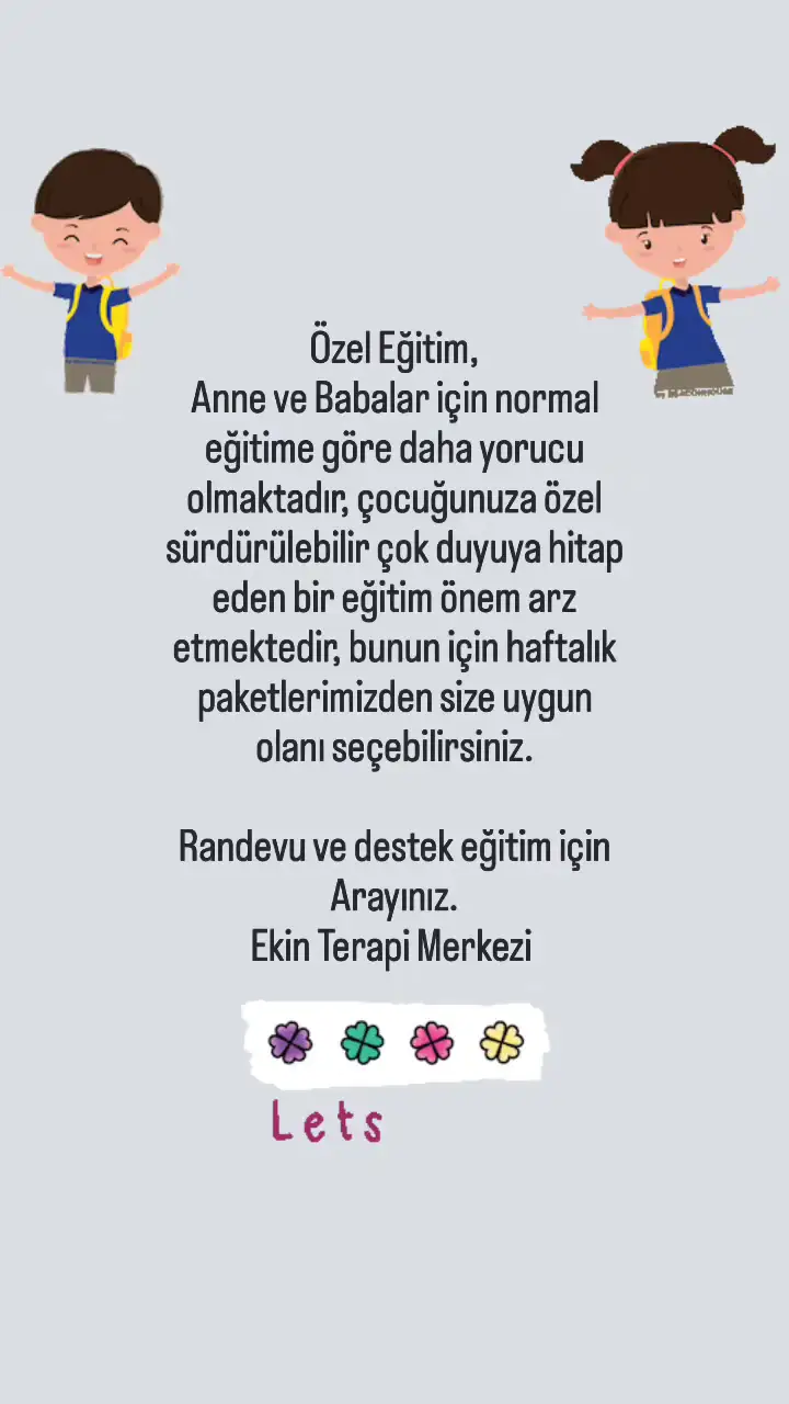 Ekin Terapi Merkezi (Özel Öğrenme Merkezi) - Nörolojik Rehabilitasyon Merkezi - Mardin - galeri görseli