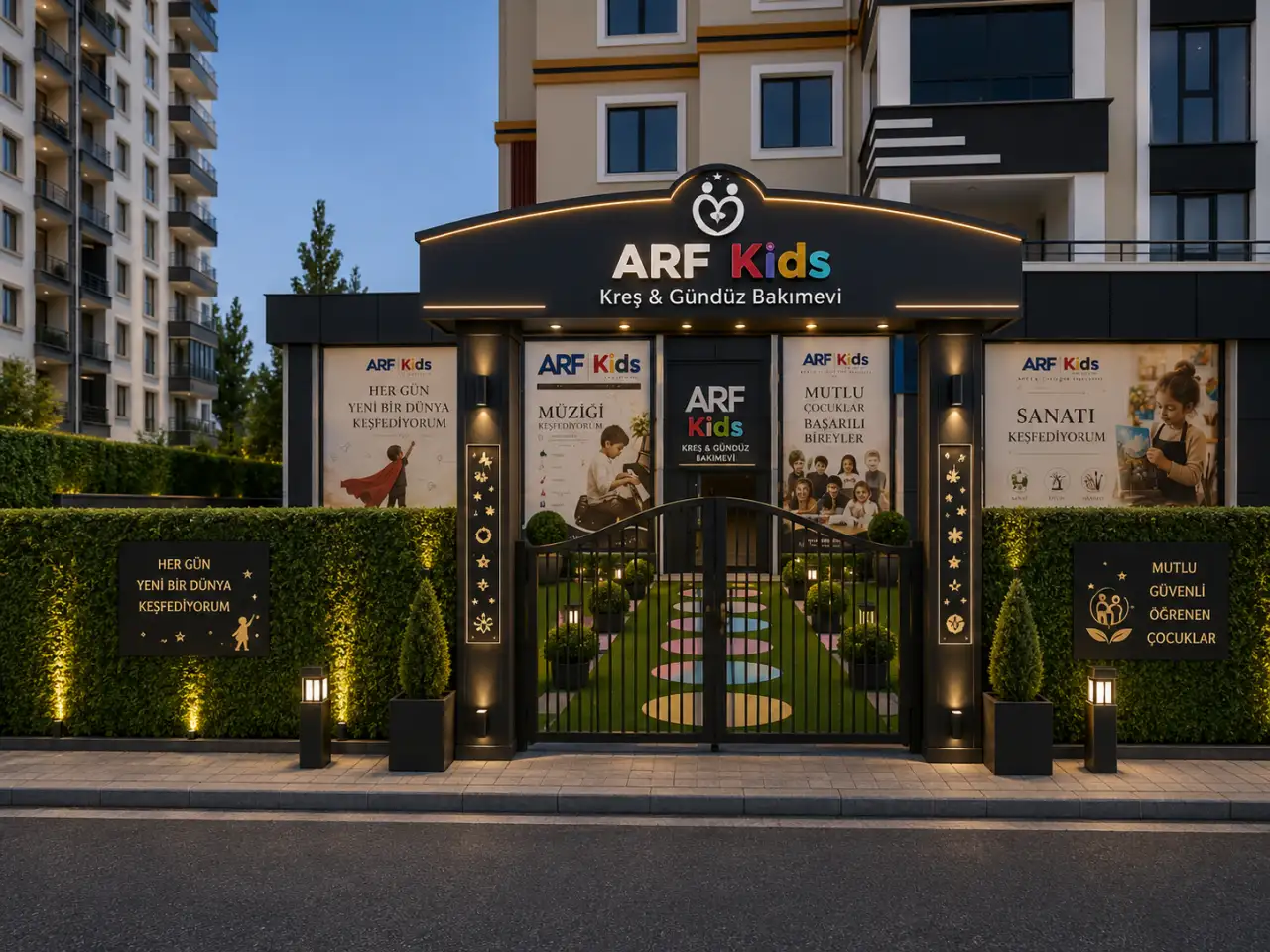 Arf Kids Premium Kreş & Gündüz Bakımevi - Çocuk Bakım Merkezi - Yozgat