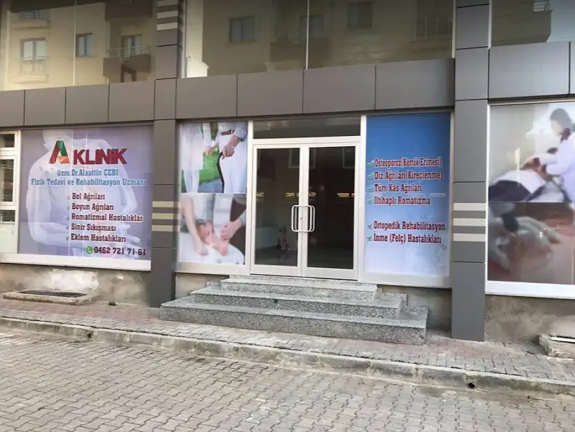Uzm.DR.Alaattin Çebi A Klinik - Fizik Tedavi ve Rehabilitasyon - Trabzon