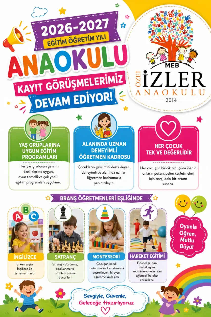 Özel İzler Anaokulu - Kreş ve Anaokulu - Manisa - galeri görseli