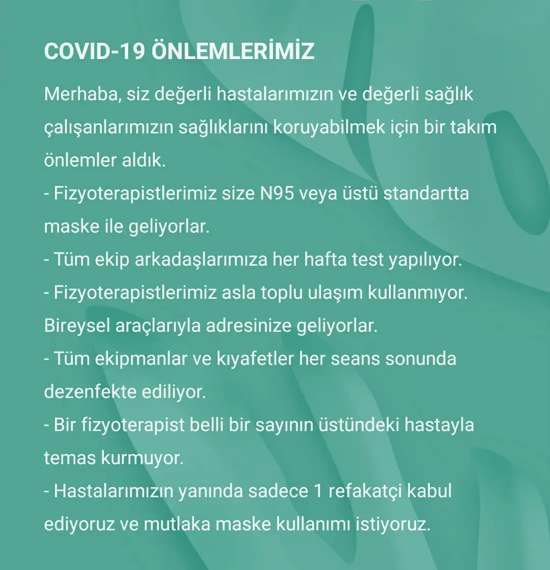 Viafiz Evde Fizik Tedavi ve Medikal Masaj Hizmetleri - Fizik Tedavi ve Rehabilitasyon - İstanbul - galeri görseli