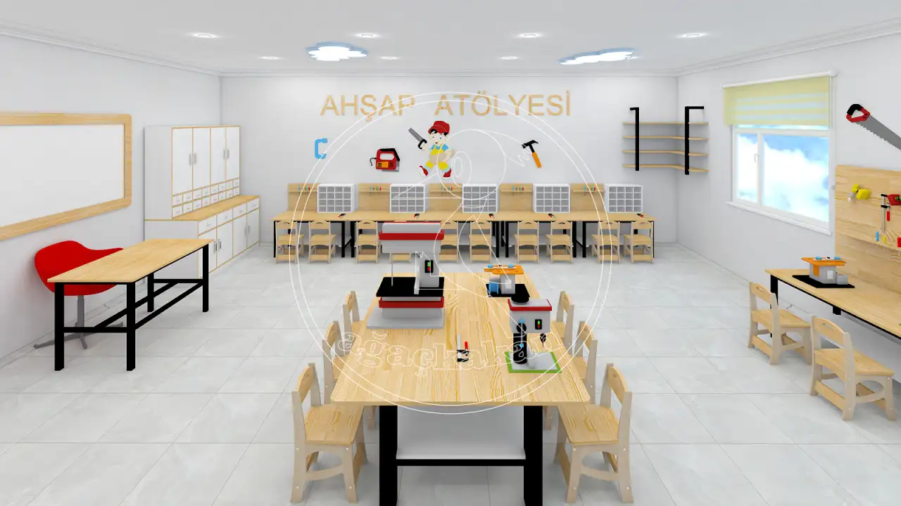 Ağaçkakan Mobilya ve Eğitim Araçları (Anaokulu Fabrikası) - Kreş ve Anaokulu - İstanbul - galeri görseli