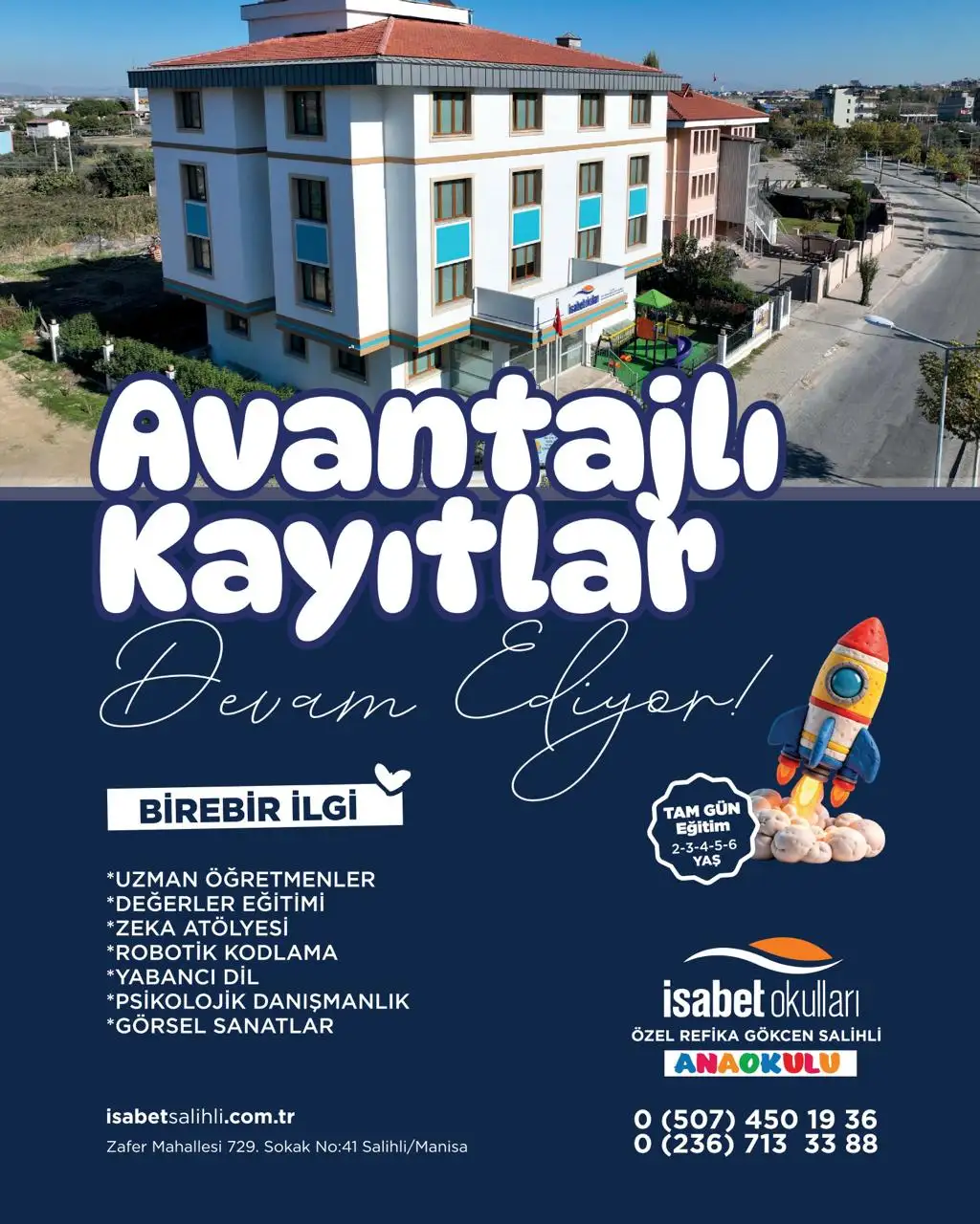 Özel Refika Gökcen Salihli İsabet Anaokulu - Kreş ve Anaokulu - Manisa - galeri görseli