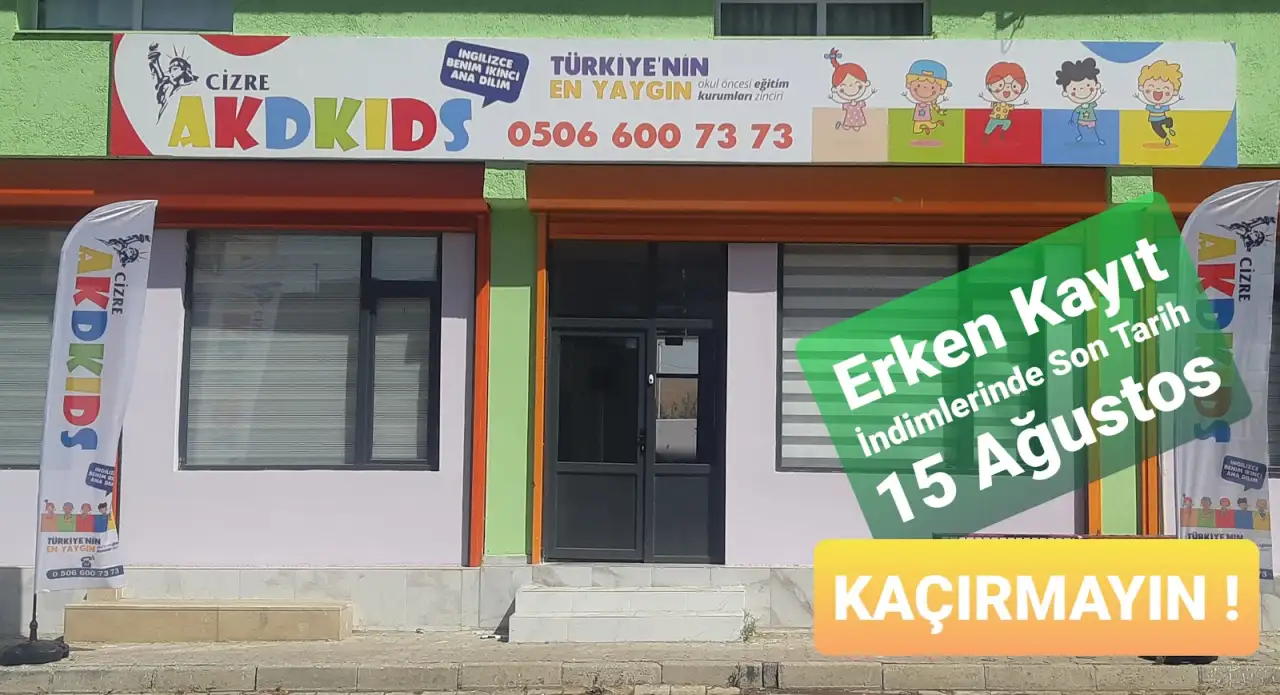 AKD Kids Cizre - Okul Öncesi & Gündüz Bakım Evi - Çocuk Bakım Merkezi - Şırnak - galeri görseli