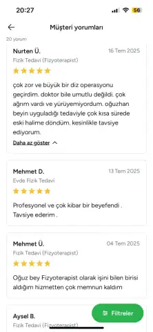 Göktürk Evde Fizik Tedavi