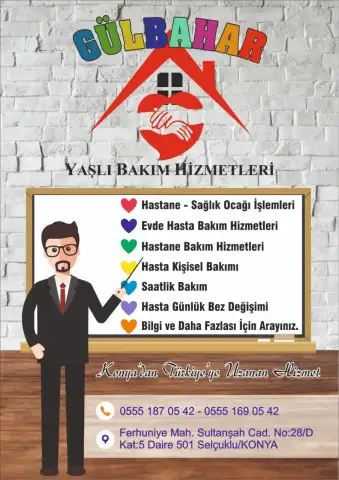Gülbahar Konya Yaşlı ve Hasta Bakım Hizmetleri - Yaşlı Bakım Evi - Konya