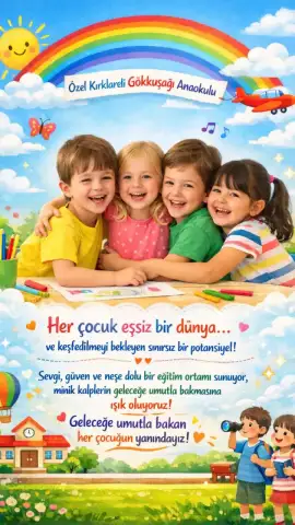 Özel Kirklareli̇ Gökkuşaği Anaokulu - Kreş ve Anaokulu - Kırklareli