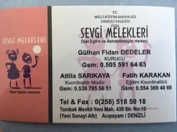Sevgi Melekleri Özel Eğitim Ve Rehabilitasyon Merkezi - Özel Eğitim ve Gelişim Merkezi - Denizli