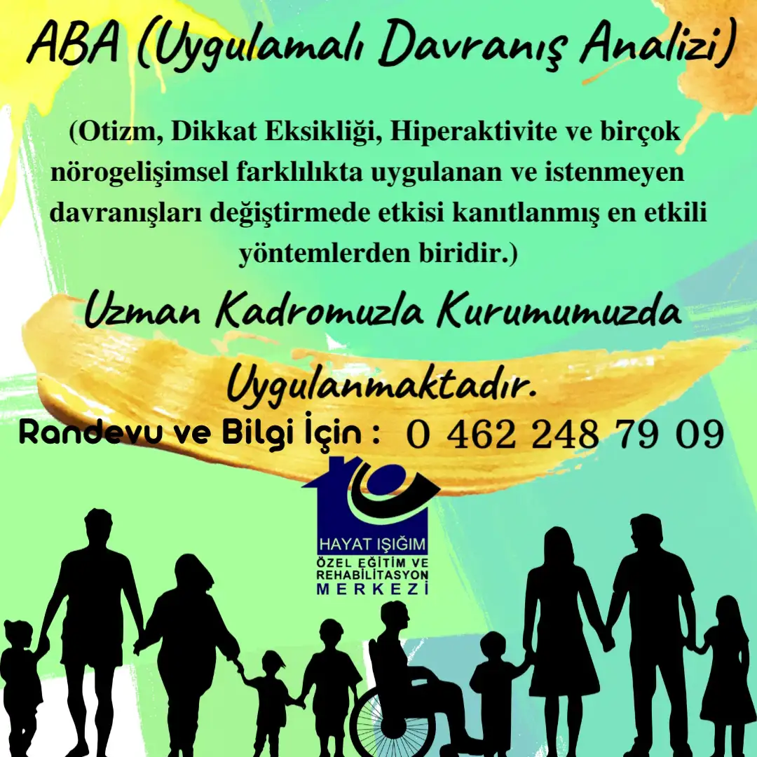 Özel Hayat Işığım Özel Eğitim Ve Rehabilitasyon Merkezi