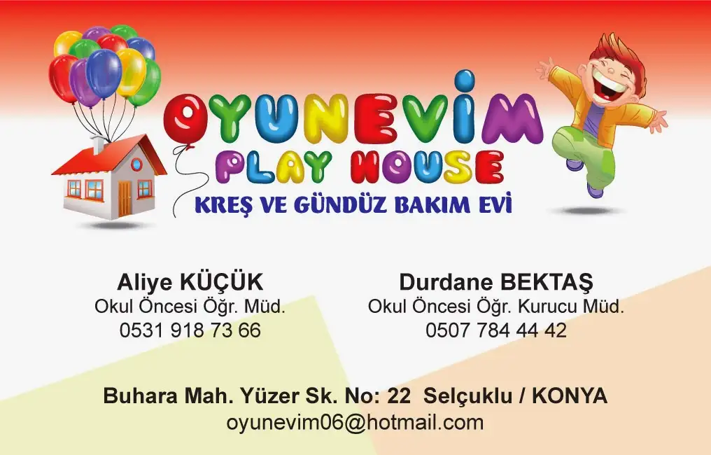 OYUN EVİM KREŞ ve GÜNDÜZ BAKIMEVİ - Çocuk Bakım Merkezi - Konya - galeri görseli