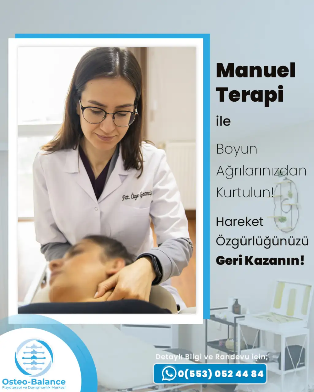 Osteo-Balance / Fizyoterapi ve Danışmanlık Merkezi - Fizik Tedavi ve Rehabilitasyon - İstanbul - galeri görseli