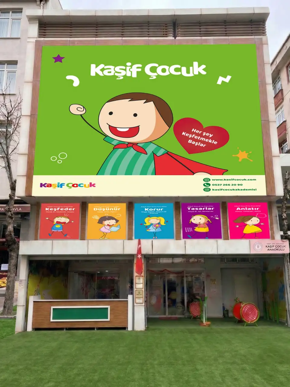 Kaşif Çocuk Bahçelievler Biruni Kampüsü - Kreş ve Anaokulu - İstanbul