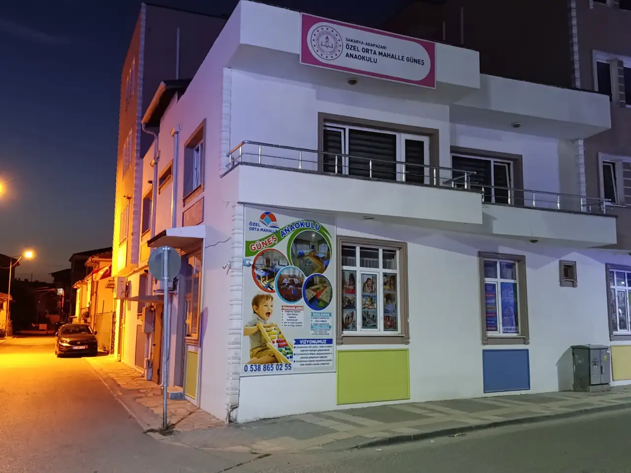 Orta mahalle Güneş Anaokulu