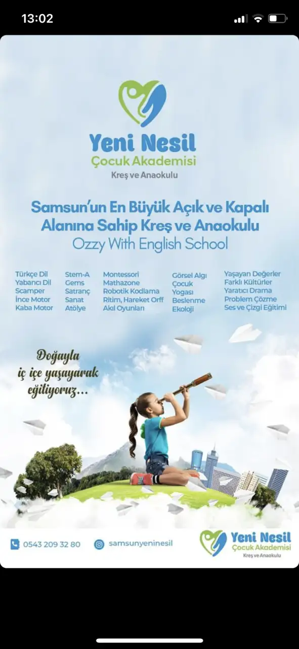 Özel Yeni Nesil Çocuk Akademisi Kreş ve Anaokulu - Kreş ve Anaokulu - Samsun - galeri görseli