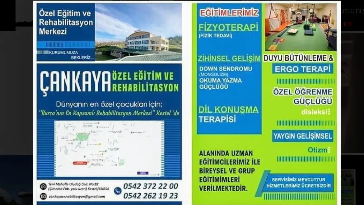 ÇANKAYA ÖZEL EĞİTİM VE REHABİLİTASYON MERKEZİ
