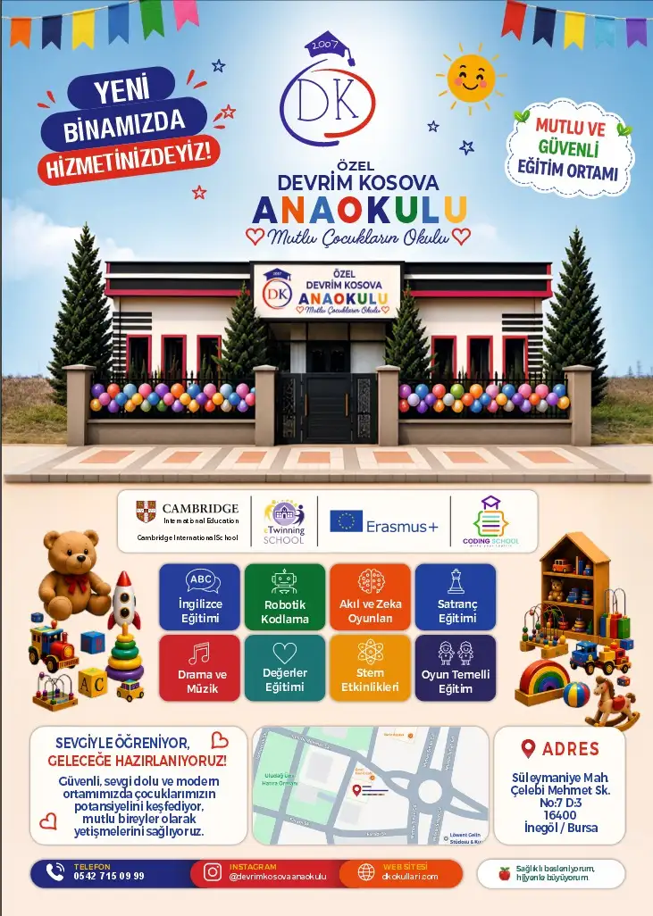 Özel Devrim Kosova Anaokulu - Kreş ve Anaokulu - Bursa - galeri görseli